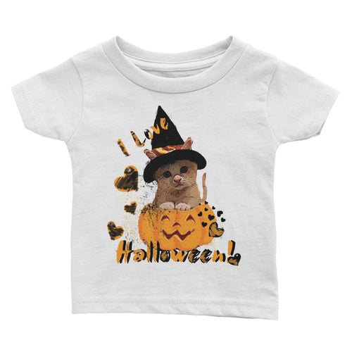 Halloween Kitty Infant Tee